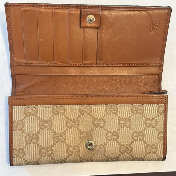Gucci Monogram long wallet - Picture 4 of 16
